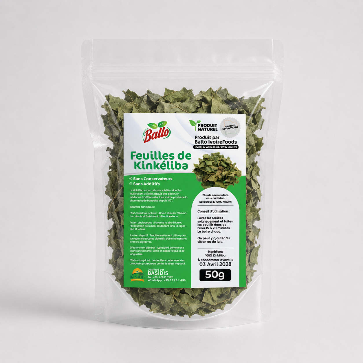 Feuilles de Kinkéliba